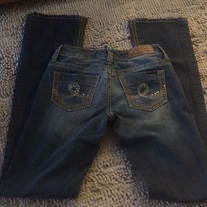 Seven7 low rise bootcut jeans